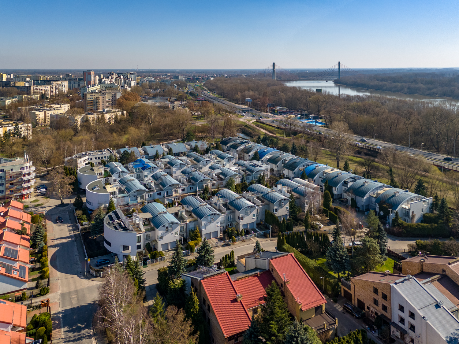 Zdjęcie architektury budynku Osiedle Ateńska III
